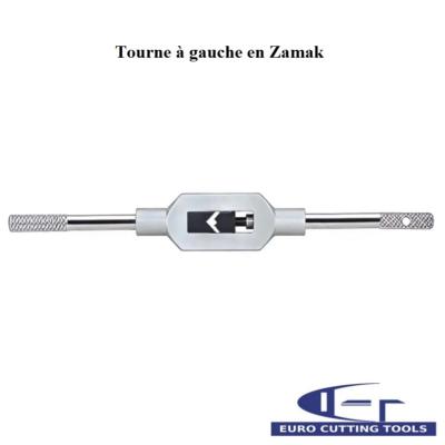 Tourne à gauche en Zamak