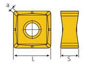 Fraise à surfacer D160 d40 Z12 SNHU 12 Face Mill