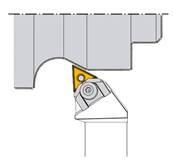 Porte outil de tournage exterieur 93° MTJNR L 150 - L1 35