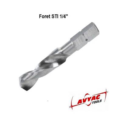 Foret taillé meulé STI HSS Ø10.3 mm queue 1/4"
