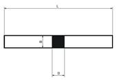 Barreau carré HSS-M2 - 04X04 mm - ISO 5421