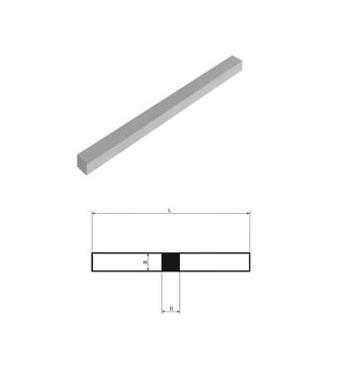 Barreau carré Co8% HSS-M42  - 10X10 mm - ISO 5421