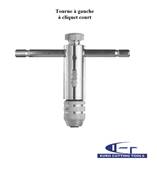 Tourne à gauche à cliquet M3-10 1/8-3/8 Carré 2.4-5.5 LG 85mm