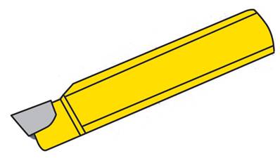 Grain d'alésage couteau à gauche P30 Ø 6