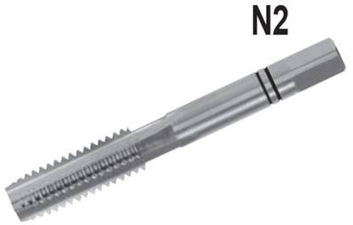 Taraud main coupe à gauche métrique HSS DIN 352 M 39 x 4.00 - N°2