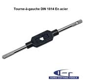 Tourne à gauche DIN 1814 En acier M1-10 1/16-3/8 Carré 2-6.3