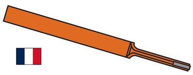 Outil à mortaiser, section carrée petit alésage 16X16X220 Largeur 6 HSS-CO 10%