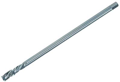 Taraud machine Co5 Extra long métrique ISO DIN 13 Forme C hélice 35° DIN 376 M 8 x 1.25 L 150