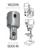 Adaptateur CM2/WELDON 160 mm