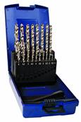 Coffret plastique de 19 forets cylindriques TSX de Ø 1 à Ø 10 par 0,5 mm