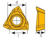 Fraise à surfacer dresser 90° D050 d22 Z05 3PKT 15 Face Mill