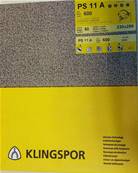 KLINGSPOR PS 11 A Feuilles sur support papier GRAIN 600