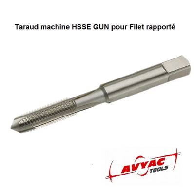 Taraud machine Form B HSSE STI-M 10x1.0 Tol. ISO 1 (4H)