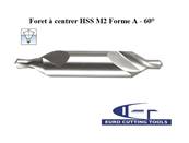 Foret à centrer HSS M2 Forme A - 60° 0.50 x 3.15 mm DIN 333A