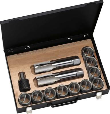 Coffret / Kit de réparation de filetage Filet rapportés - type "S" 1,5D M 27 x 2.0