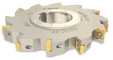 Fraise disque 3 tailles D100 A08 Z12 CCMT 06 Disc Mill