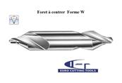 Foret à centrer à bourrelet de renfort HSS M2 à 60° 1.60 X 4.00 mm DIN 333W