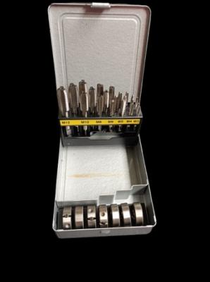 COFFRET PROFESSIONNEL TARAUDS + FILIÈRES DIN 352 HSS-M2 DE M3 À M12