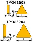 Fraise à surfacer 90°D100 d32 Z06 TPKN 16 A Face Mill