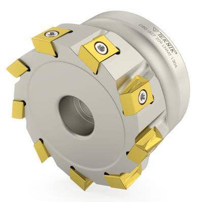 Fraise à surfacer dresser 90° D100 d32 Z08 LNMT 13 Face Mill