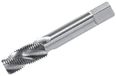 Taraud machine court HSS Forme C Hélice 35° Conicité 1:16 NPT 1/8 x 27