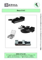 Catalogue des étaux CNC